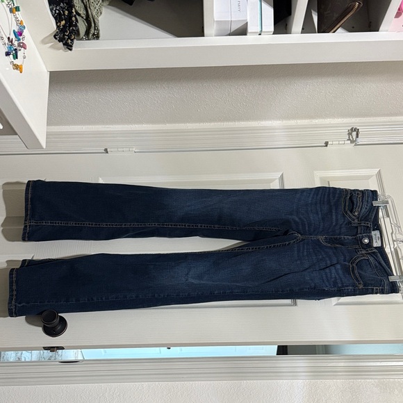 Shyanne stretch Dark Blue Denim Jeans, boot cut - Picture 1 of 4